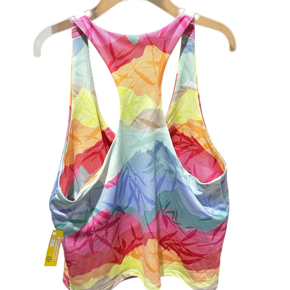 Pro Player Multicolor Racerback crop top - Picture 2 of 4